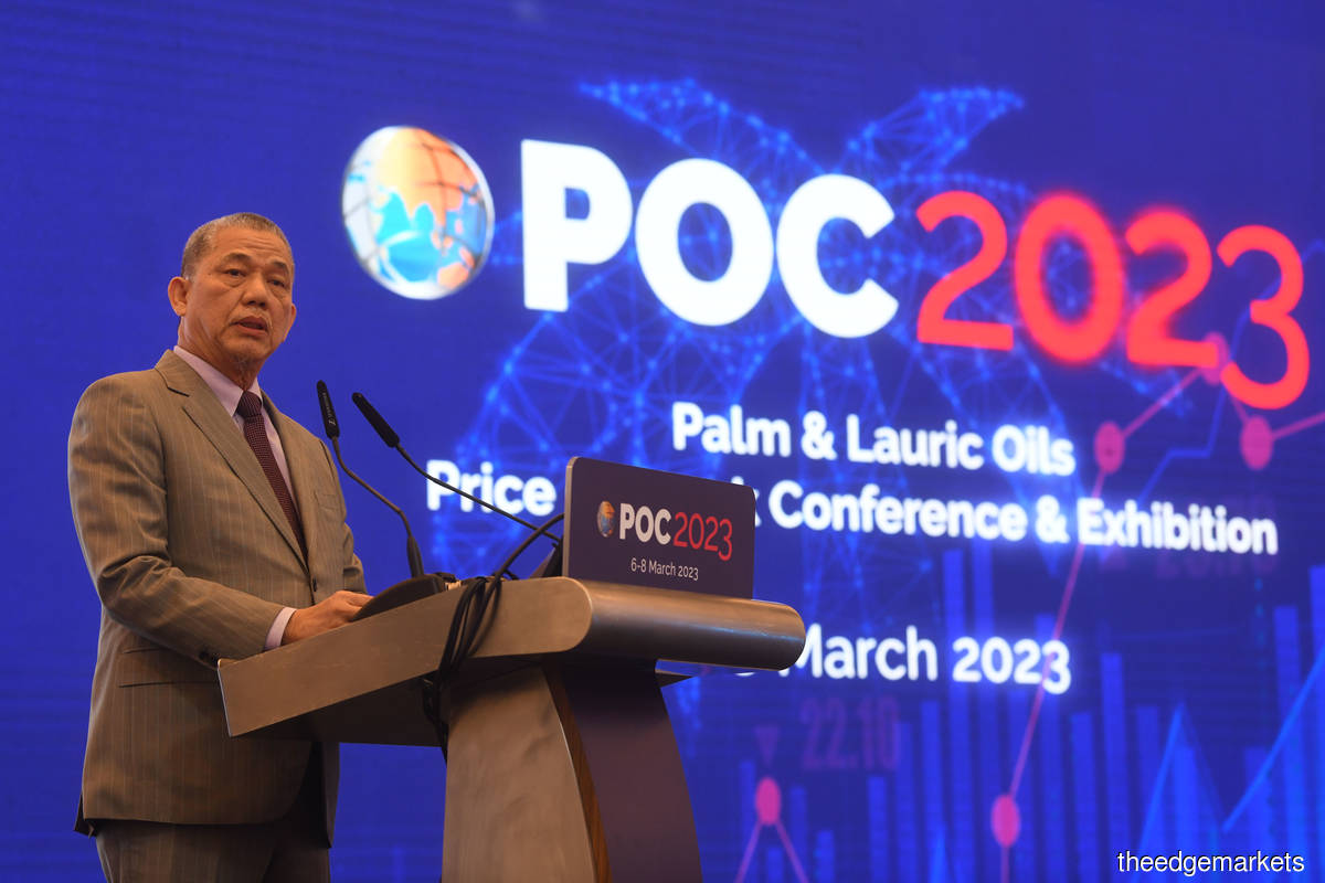 Plantation and Commodities Minister Datuk Seri Fadillah Yusof said Malaysia has joined forces with other countries to ensure that its palm oil is not grossly misrepresented. (Photo by Patrick Goh/The Edge)